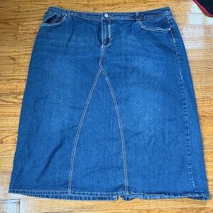Cato Blue Denim Skirt